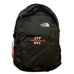 NWT North Face Fall Line Backpack Hike Orangetheory Ripstop FlexVent 28L Black